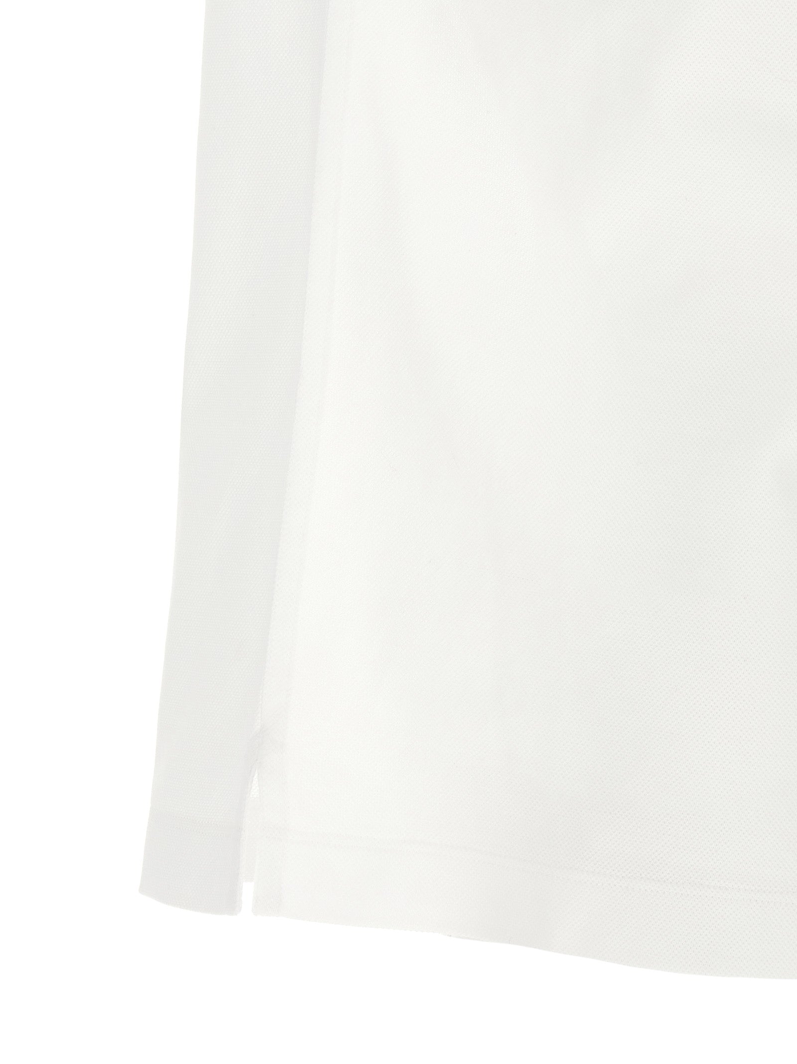 ZEGNA Weißes Poloshirt aus Baumwolle