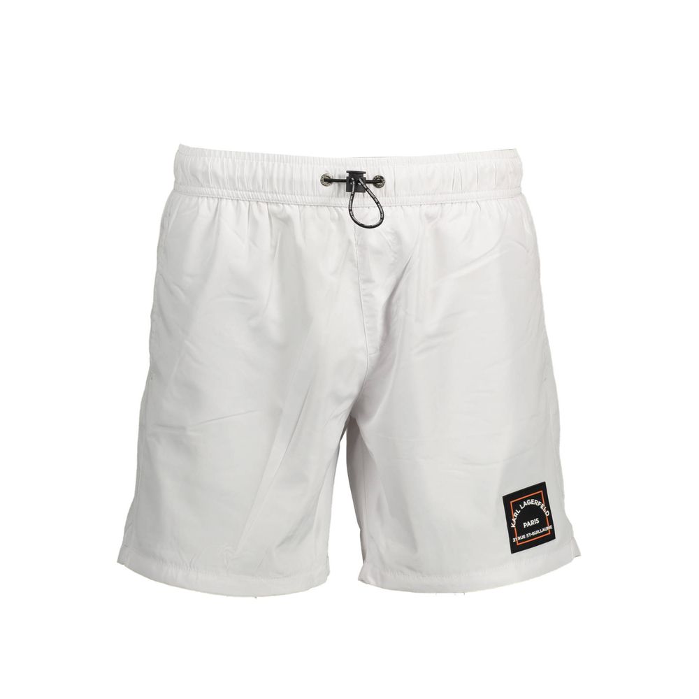 Karl Lagerfeld White Polyester Swimwear