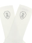 Brunello Cucinelli Weiße Baumwollsocken