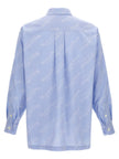 Kenzo Blaue Baumwollbluse