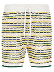 Casablanca Mehrfarbige Baumwoll-Bermudashorts