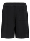 Jil Sander Schwarze Baumwoll-Bermudashorts