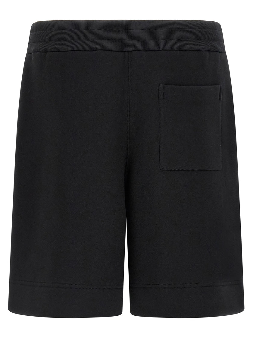 Jil Sander Schwarze Baumwoll-Bermudashorts