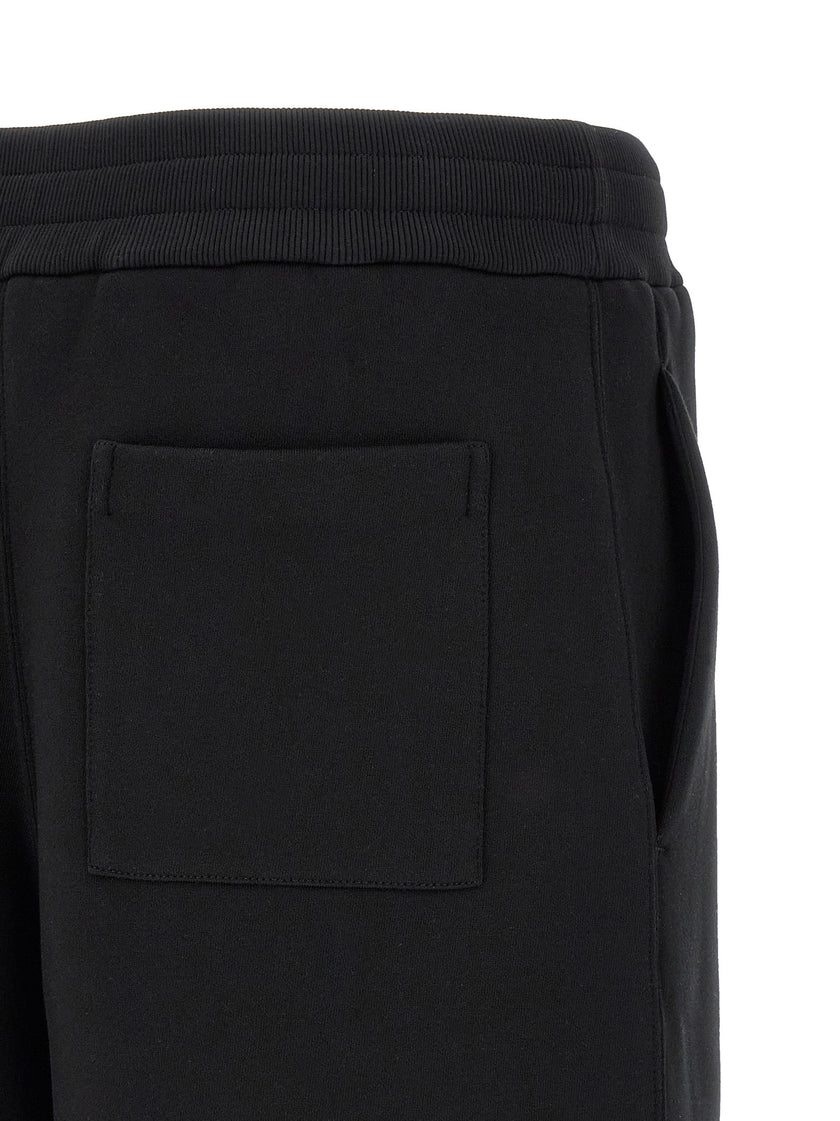 Jil Sander Schwarze Baumwoll-Bermudashorts