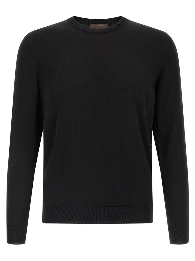 ZANONE Schwarzer Baumwollcardigan