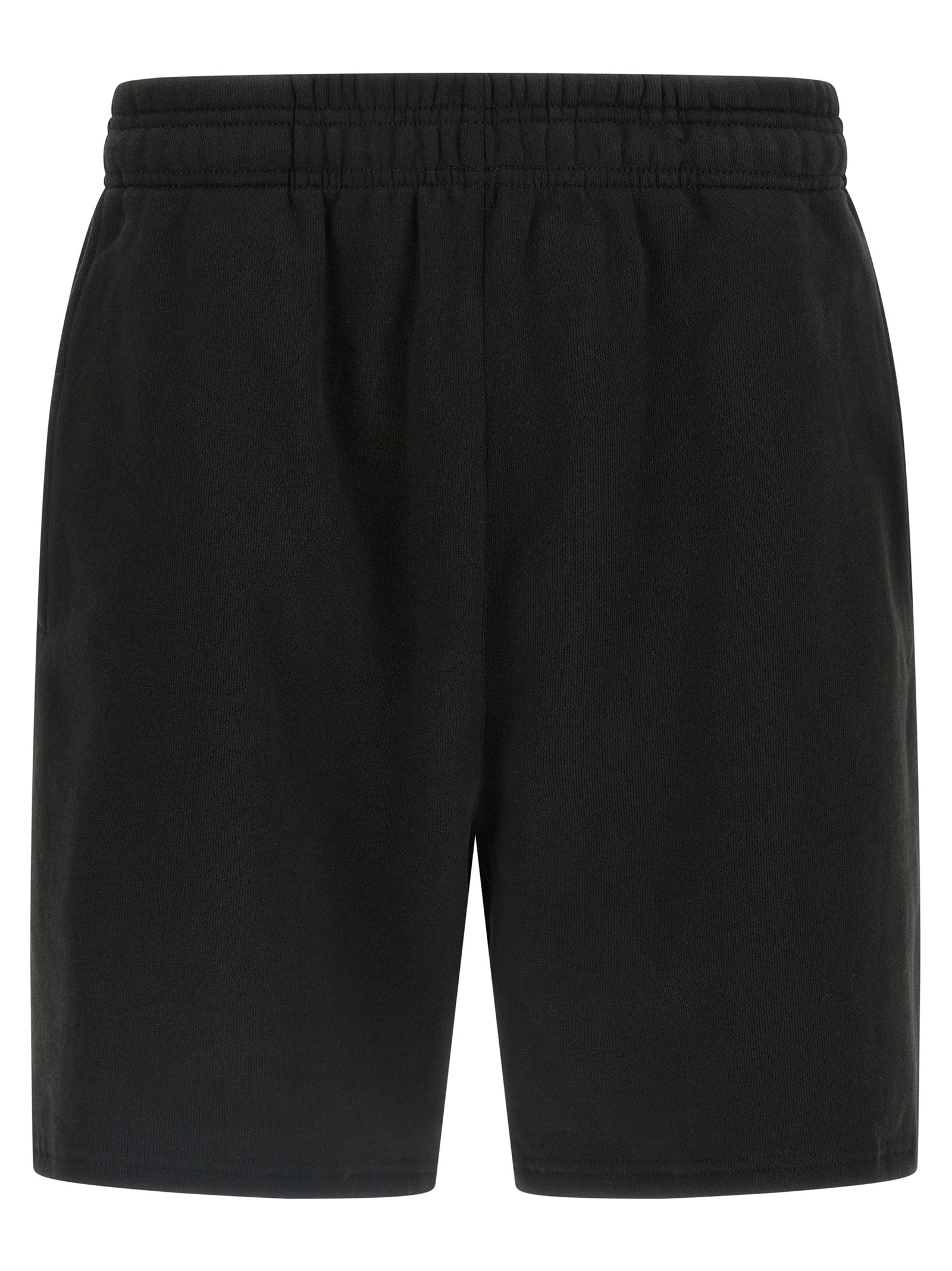Entire Studios Schwarze Baumwoll-Bermudashorts