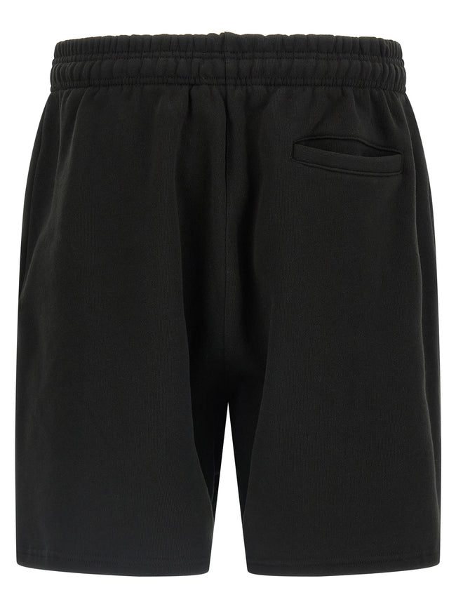 Entire Studios Schwarze Baumwoll-Bermudashorts