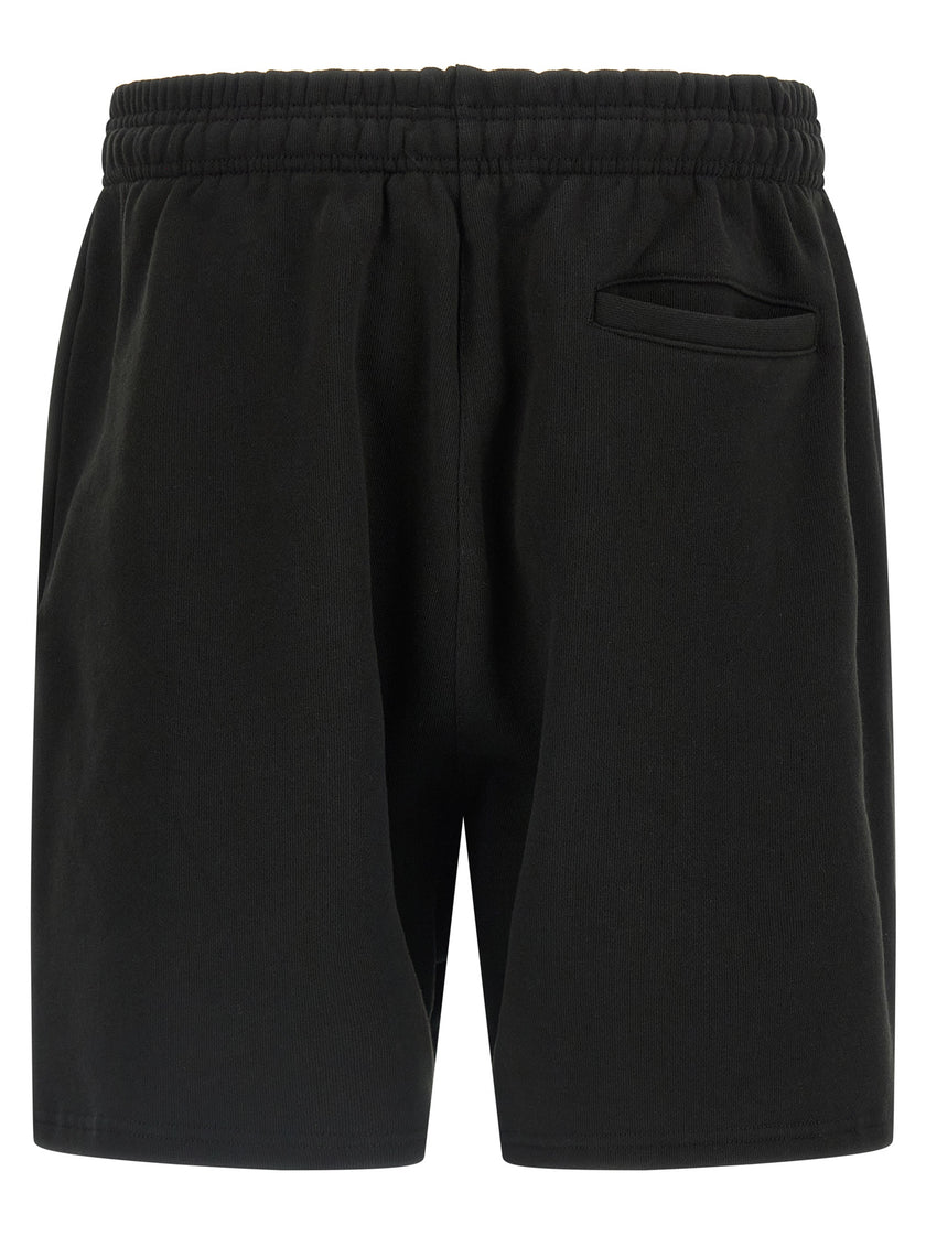 Entire Studios Schwarze Baumwoll-Bermudashorts