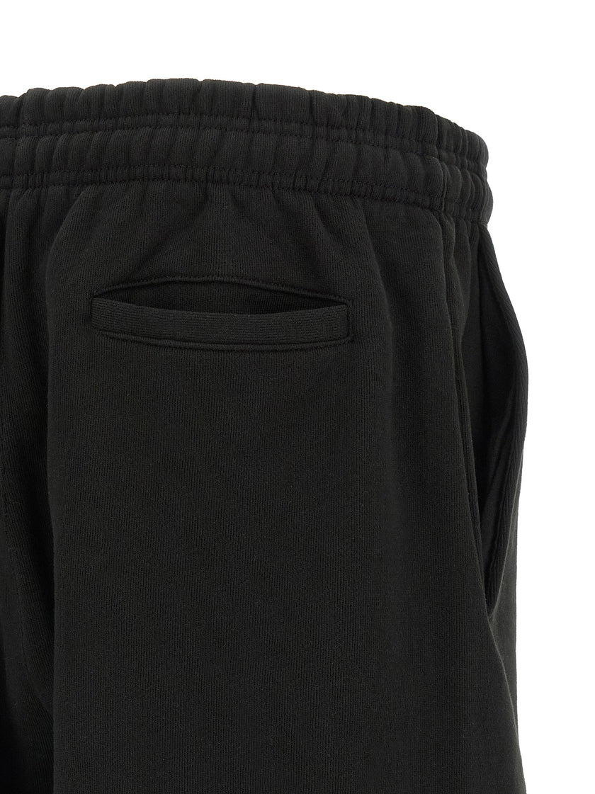 Entire Studios Schwarze Baumwoll-Bermudashorts