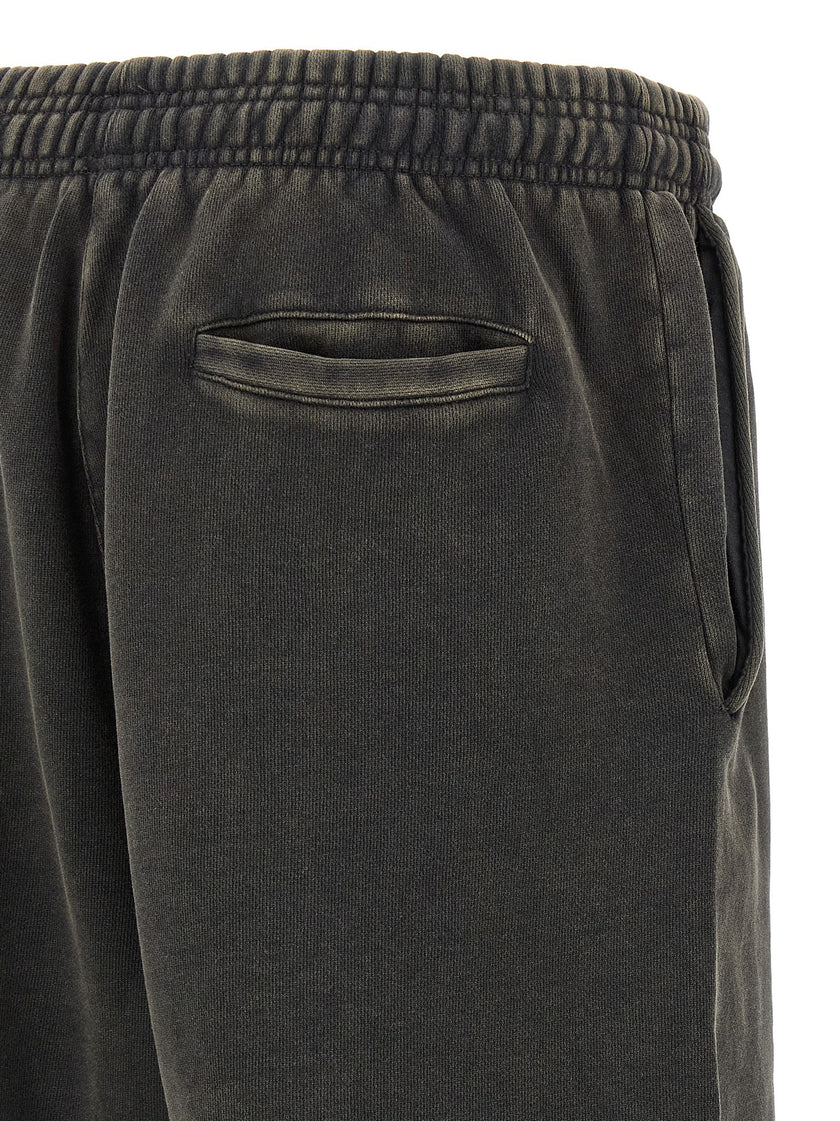Entire Studios Graue Cargoshorts aus Baumwolle