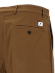 Department 5 Braune Baumwoll-Bermudashorts