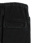 Entire Studios Schwarze Baumwoll-Bermudashorts