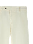 PT Torino Weiße Baumwoll-Bermudashorts