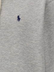 Polo Ralph Lauren grauer Baumwollpullover aus 100% Baumwolle im Regular Fit