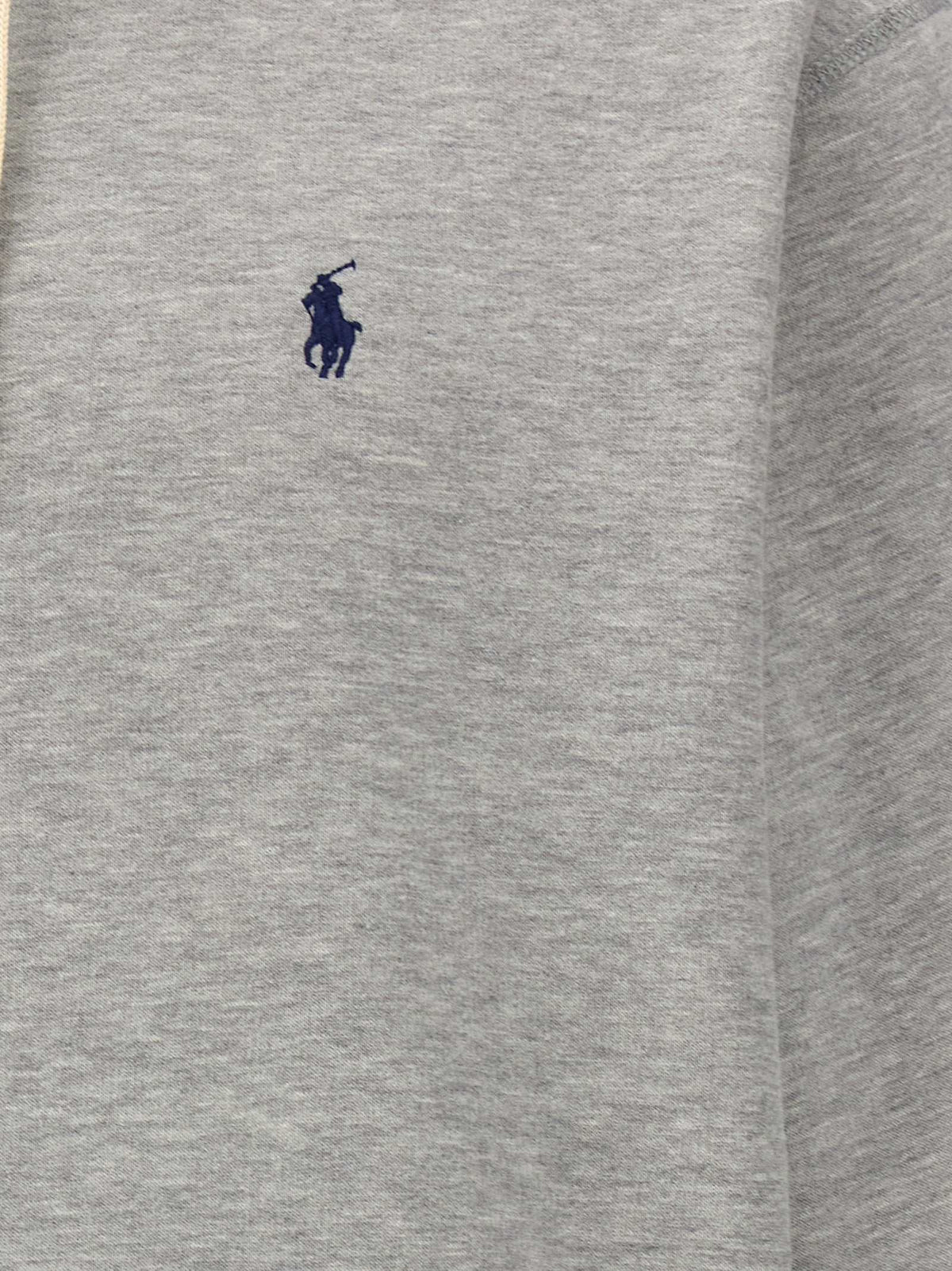 Polo Ralph Lauren grauer Baumwollpullover aus 100% Baumwolle im Regular Fit
