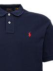 Polo Ralph Lauren Blaues Baumwoll-Polohemd