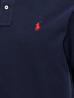 Polo Ralph Lauren Blaues Baumwoll-Polohemd