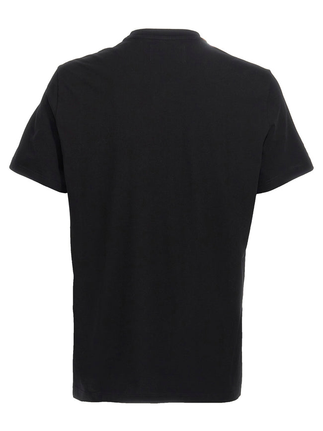 Golden Goose Schwarzes Baumwoll-T-Shirt