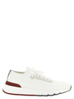 Brunello Cucinelli Weiße Sneaker aus Polyethylen