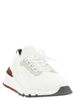 Brunello Cucinelli Weiße Sneaker aus Polyethylen