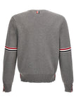 Thom Browne Grauer Baumwollcardigan