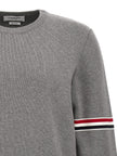 Thom Browne Grauer Baumwollcardigan