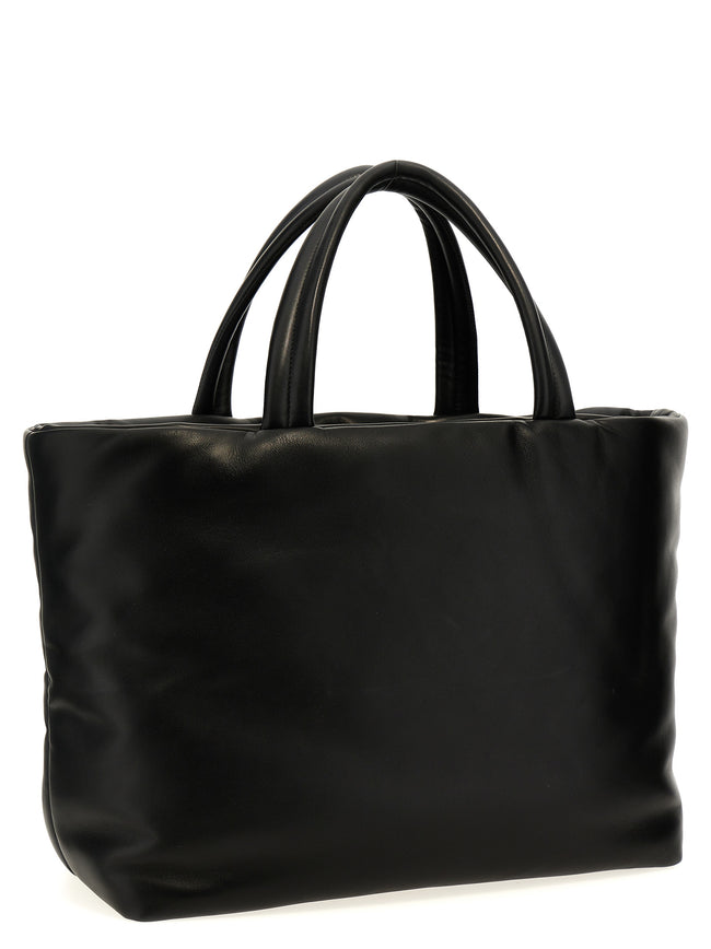 Saint Laurent Schwarze Lammleder-Tote Bag