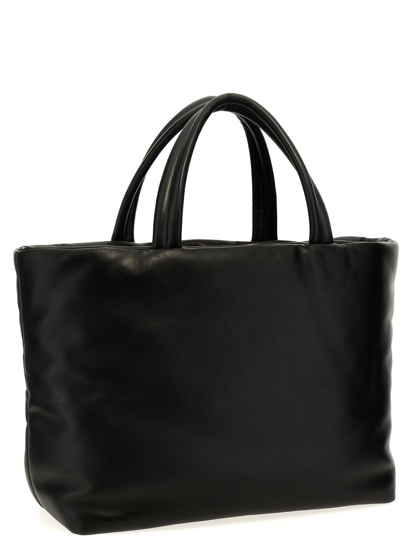 Saint Laurent Schwarze Lammleder-Tote Bag