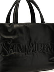 Saint Laurent Schwarze Lammleder-Tote Bag