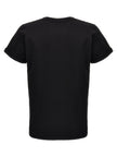 Saint Laurent Schwarzes Baumwoll-T-Shirt