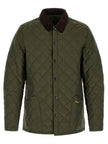 Barbour Zweifarbige Polyamid-Steppjacke in voller Länge