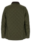 Barbour Zweifarbige Polyamid-Steppjacke in voller Länge