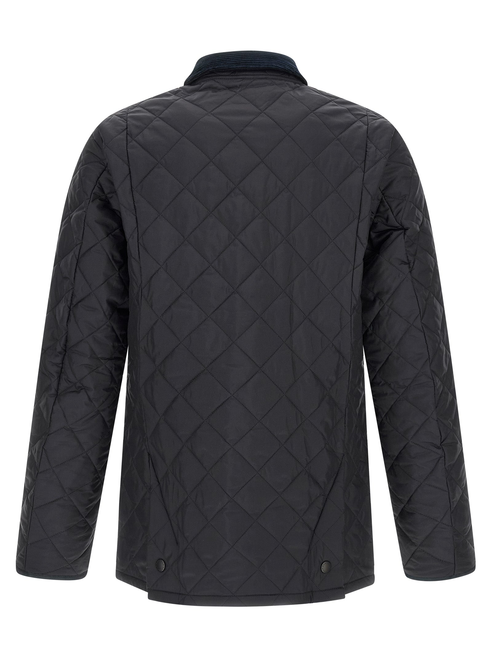 Barbour Blaue Polyamid-Jacke in voller Länge