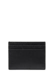 Saint Laurent Schwarzer Kartenhalter aus Leder