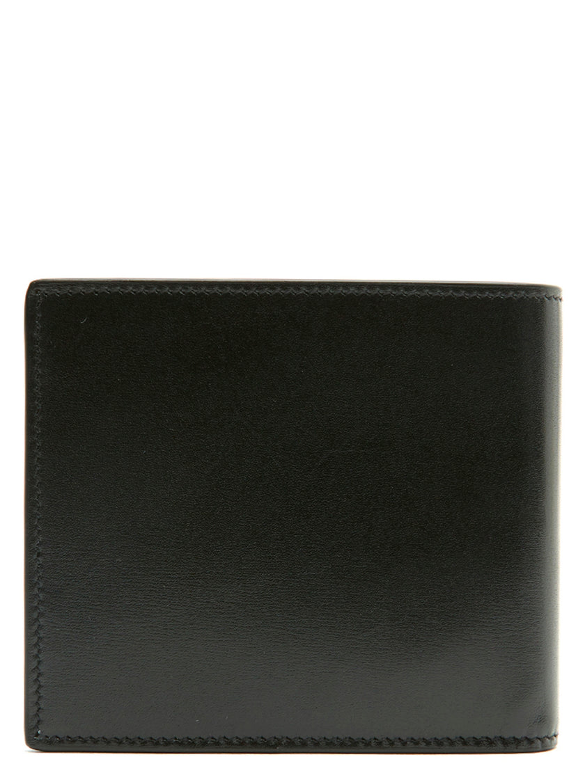 Saint Laurent Schwarzes Leder Portemonnaie