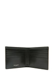 Saint Laurent Schwarzes Leder Portemonnaie