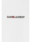 Saint Laurent Weißes Baumwoll-T-Shirt