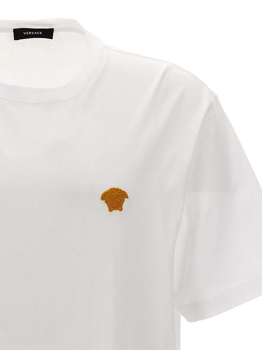 Versace Weißes Baumwoll-T-Shirt