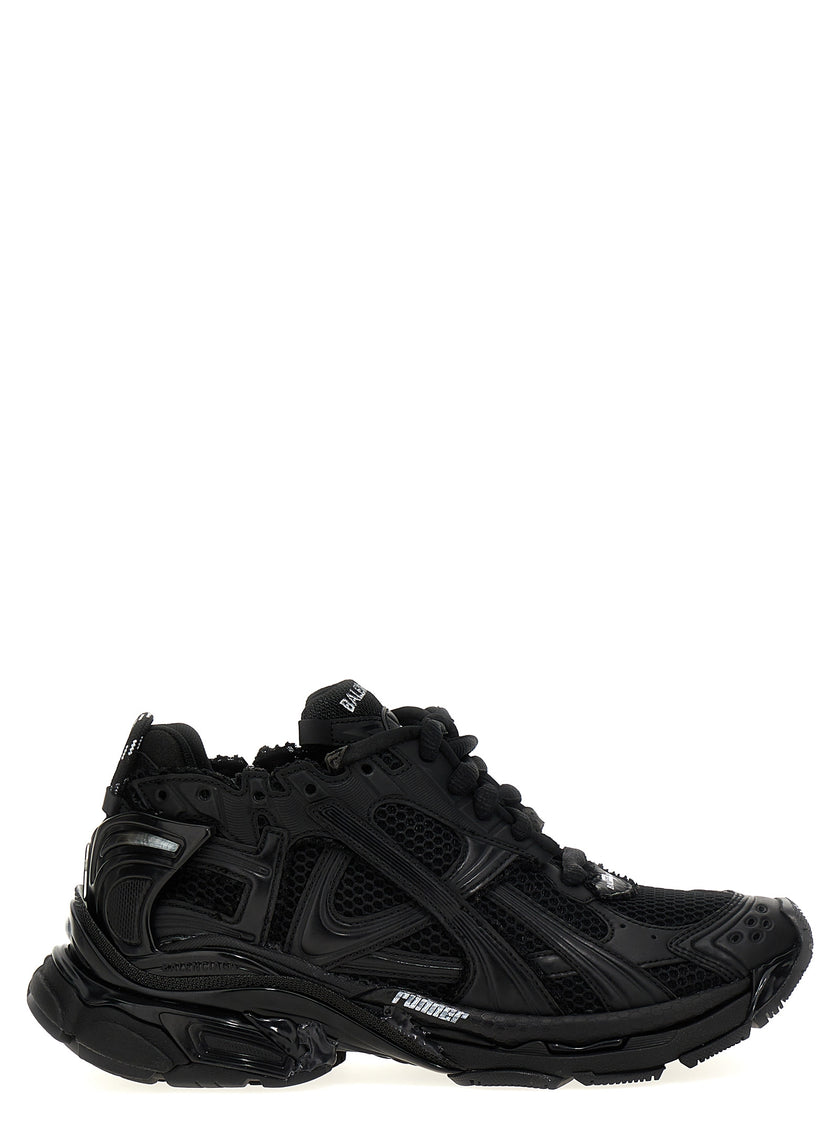 Balenciaga Schwarze Sneaker aus Polyester für sportliche Looks