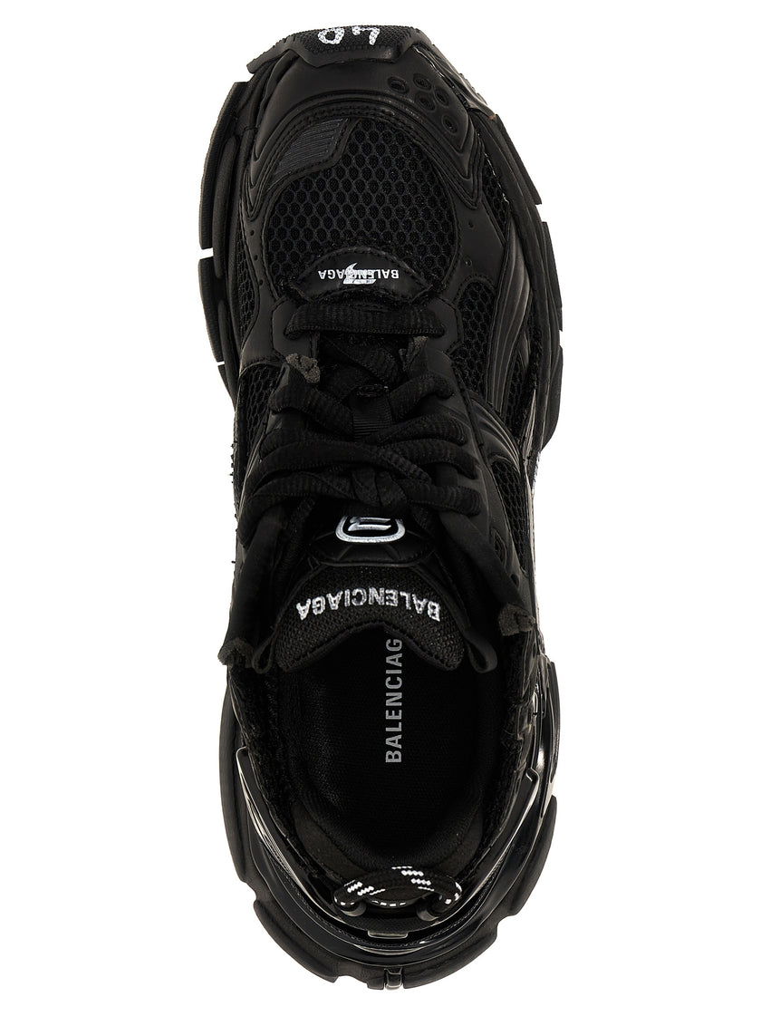 Balenciaga Schwarze Sneaker aus Polyester für sportliche Looks