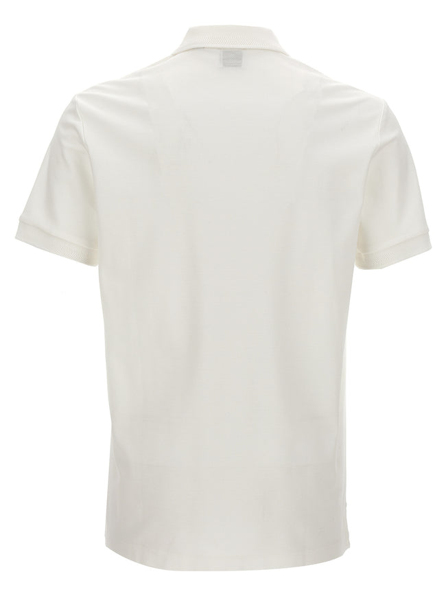 Burberry Weißes Poloshirt aus Baumwolle