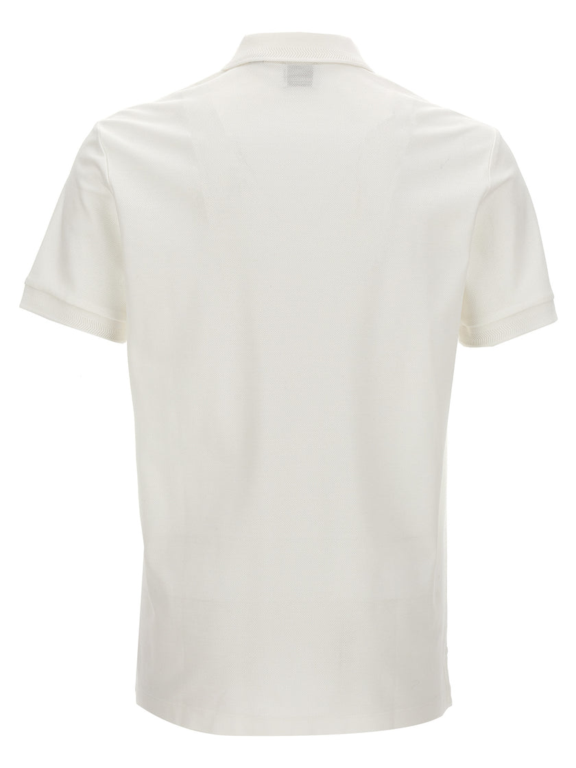 Burberry Weißes Poloshirt aus Baumwolle