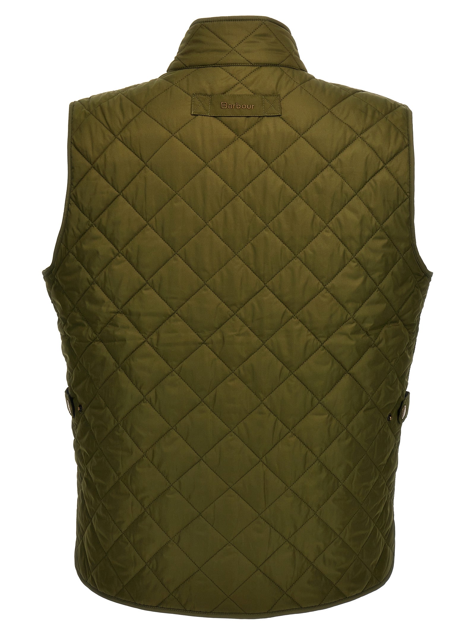 Barbour Ärmellose Zweifarbige Polyesterjacke