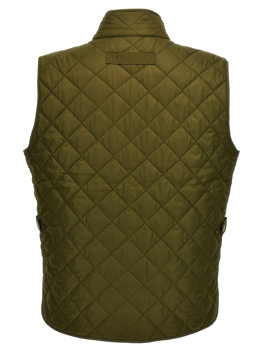 Barbour Ärmellose Zweifarbige Polyesterjacke