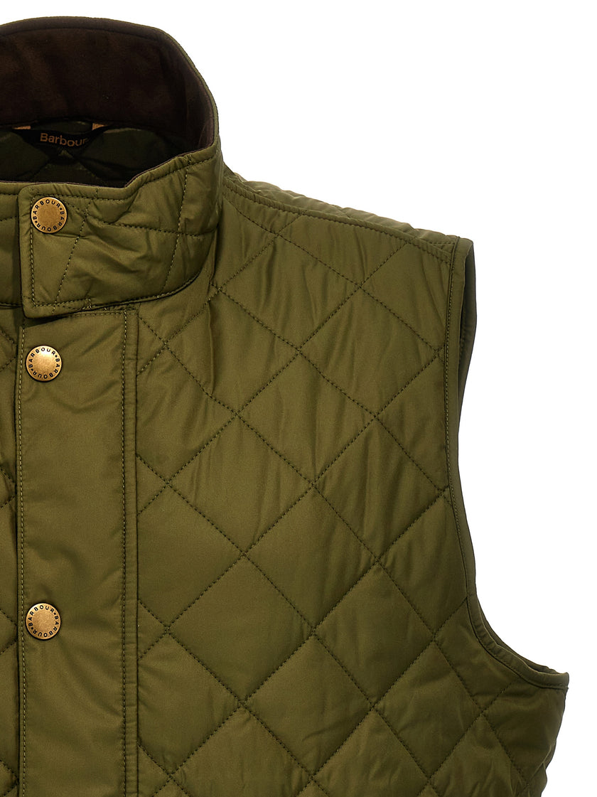 Barbour Ärmellose Zweifarbige Polyesterjacke