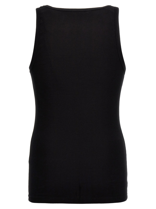 Versace Schwarzes Baumwoll-T-Shirt