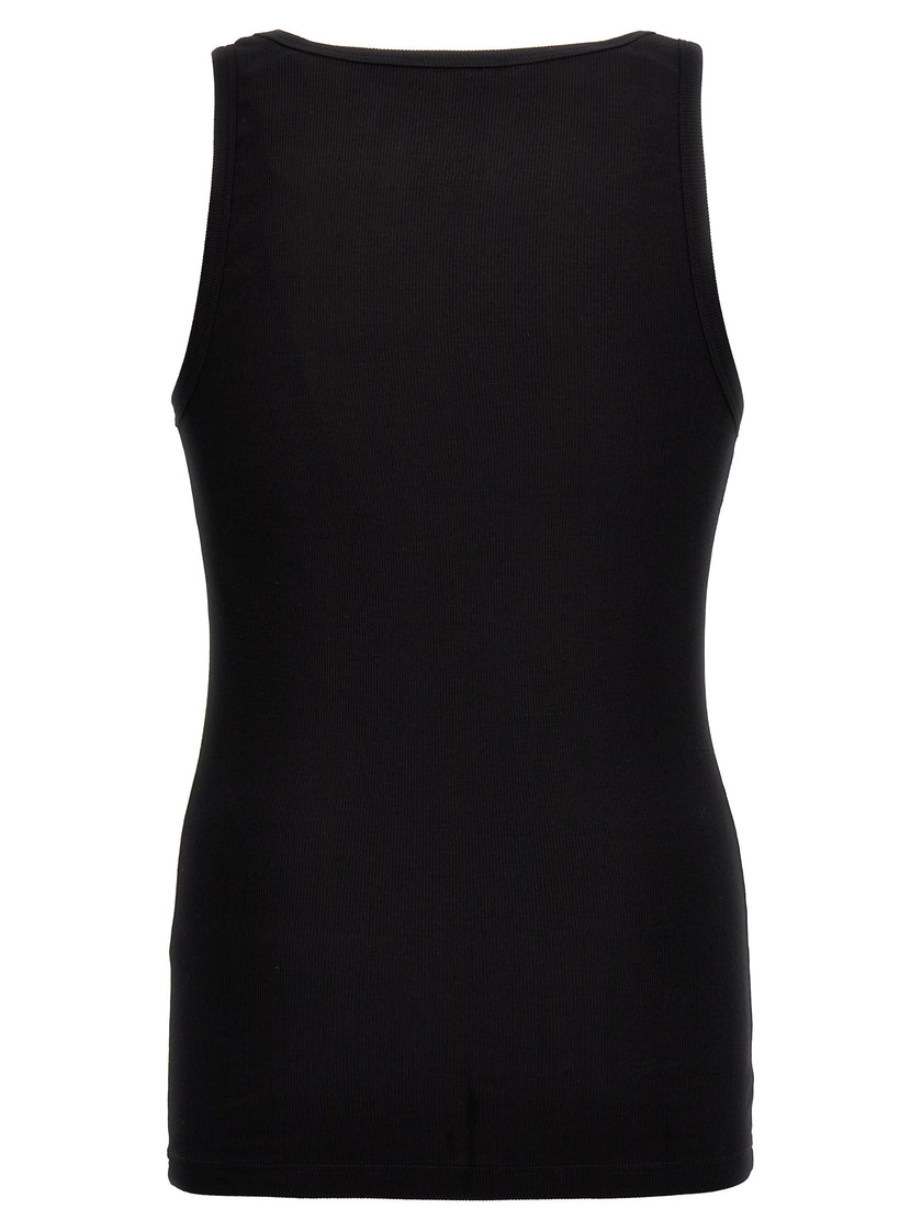 Versace Schwarzes Baumwoll-T-Shirt