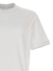 Brunello Cucinelli Weißes Baumwoll-T-Shirt