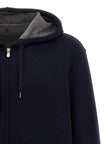 Brunello Cucinelli Blauer Baumwoll-Sweatshirt