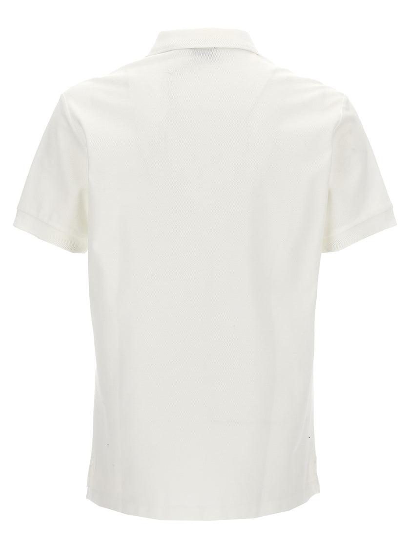 Burberry Weißes Poloshirt aus Baumwolle